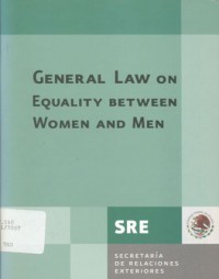 General Law on Equality Between Women and Men - (5761)
