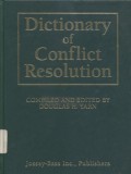 Dictionary of conflict resolution