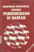 Himpunan peraturan tentang pemerintahan di daerah