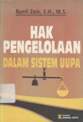 Hak Pengelolaan dalam Sistem UUPA