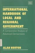 International handbook of local and regional government: a comparative analysis of advanced democracies