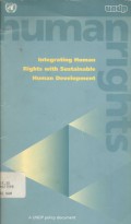 Integrating human rights with sustainable human development: a UNDP policy document