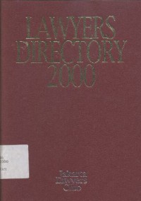 Lawyers directory 2000