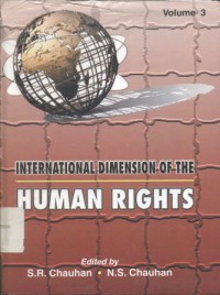 INTERNATIONAL DIMENSION OF THE HUMAN RIGHTS: Volume 3