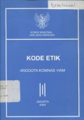 Kode Etik Anggota KOMNAS HAM