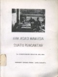 Hak asasi manusia: suatu pengantar