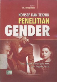 Konsep dan teknik penelitian gender