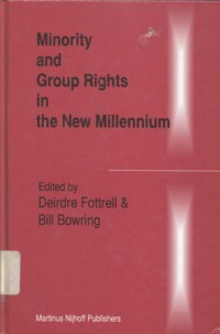 Minority and group rights in the new millennium