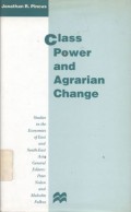 Class power and agrarian change: land and labour in rural West Java