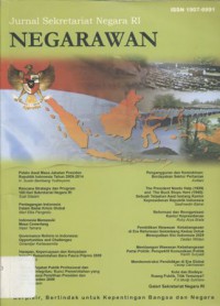 Jurnal Sekretariat Negara RI, Negarawan: Berpikir, Bertindak untuk Kepentingan Bangsa dan Negara