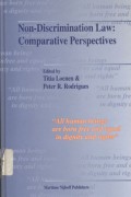 Non-discrimination law: comparative perspectives