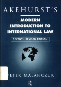 Akehurst's: Modern Introduction to International Law