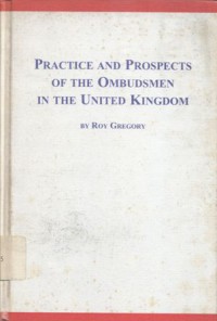 Practice and prospects of the ombudsmen in the United Kingdom