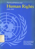 The United Nations and Human Rights 1945-1995: with an Introduction by Boutros Boutros-Ghali, Secretary-General of the United Nations