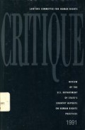 Critique: Review of the U.S. Department of State's Country Reports on Human Rights Practices 1995