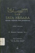 Islam dan tata negara: ajaran sejarah dan pemikiran