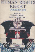 Human rights report Indonesia 1980