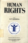 Human rights perspective and challenge: (in 1990 and beyond)