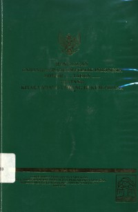 Rancangan Undang-undang Republik Indonesia nomor ... tahun ... tentang Kitab Undang-undang Hukum Pidana