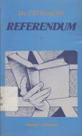 Referendum: sarana hukum pemantapan dan pengamanan UUD - 1945