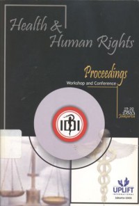 Health and Human Rights : Proceeding, Workshop and Conference__(6253)