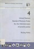 United Nations standard minimum rules for the administration of juvenile justice