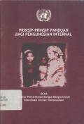 Prinsip-prinsip panduan bagi pengungsian internal / Guiding principles on internal displacement