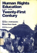 Human Rights Education for the Twenty-First Century