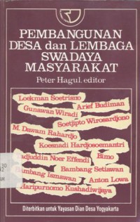 Pembangunan Desa dan Lembaga Swadaya Masyarakat