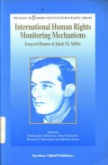 International human rights monitoring mechanisms: essays in honour of Jacob Th. Moller