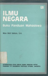 Ilmu negara: buku panduan mahasiswa