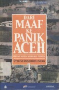 Dari maaf ke panik Aceh: sebuah sketsa sosiologi-politik 1