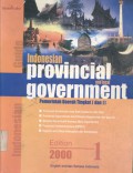 Indonesian provincial and local government guide 2000/Pemerintah daerah tingkat I dan II