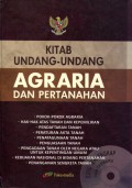 Kitab Undang-Undang Agraria dan Pertanahan