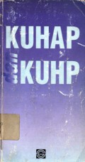 KUHAP DAN KUHP