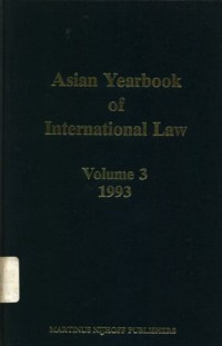 Asian yearbook of international law, vol.3, 1993
