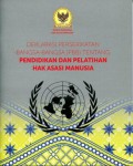 Deklarasi Perserikatan Bangsa-Bangsa (PBB) tentang Pendidikan dan Pelatihan Hak Asasi Manusia