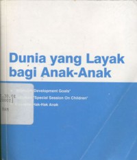 Dunia yang layak bagi anak-anak