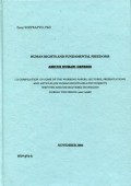 Human Rights and Fundamental Freedoms: AMICUS HUMANI GENERIS (A Compilation of Some of the Working Papers, Lectures, Presentations and Articles on Human Rights-Related Subjects Written and/or Delivered in English During the Period 2001-2006)