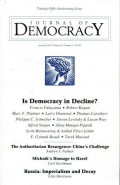 Journal of Democracy Januari 2015, Volume 26, Number 1