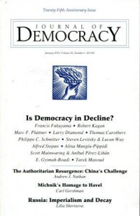 Journal of Democracy Januari 2015, Volume 26, Number 1