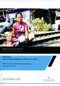 Ringkasan Eksekutif: Penghitungan Indeks Kemiskinan Multidimensi Indonesia 2012-2014 = Executive Summary: Multidimensional Poverty Index Calculation in Indonesia 2012-2014