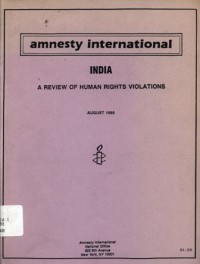 India: a review of human rights violations