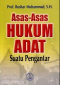 Asas-Asas Hukum Adat: Suatu Pengantar