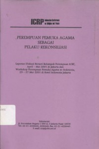 Perempuan Pemuka Agama Sebagai Pelaku Rekonsiliasi - (5763)