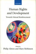 Human rights and development: Towards mutual reiforcement