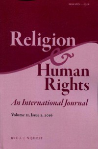 Religion & Human Rights: An International Journal Volume 11, Issue 2, 2016