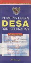 Peraturan Pelaksanaan dan Administrasi Pemerintahan Desa dan Kelurahan