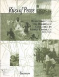 Rites of peace: Responding to the rights of children in armed conflict 2000 : 2001 - (5035)