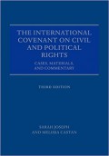 The International Covenant on Civil and Political Rights: Cases, Materials, and Commentary